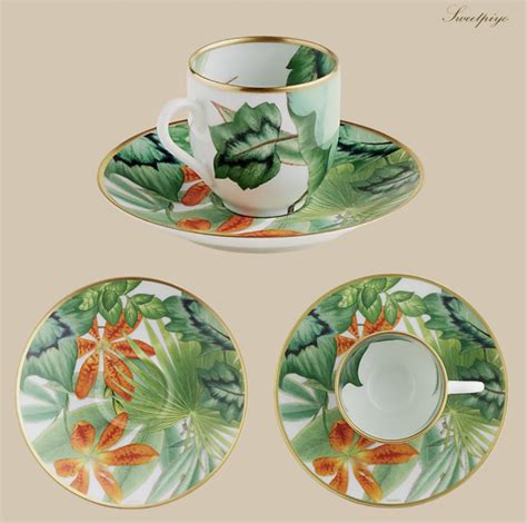 Passifolia coffee cup and saucer 